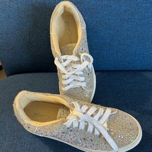 Betsey Johnson Sidny Rhinestones Sneakers